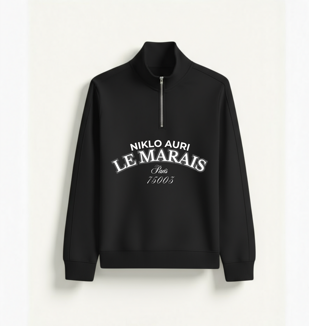 Le Marais Quater Zip